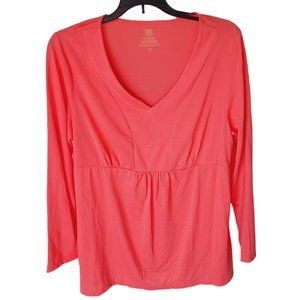 Faded Glory Pink Top Size 1X NWT